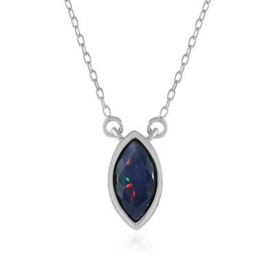 Collana in argento con Opale Mezezo