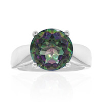 Anello in argento con Quarzo Mistico