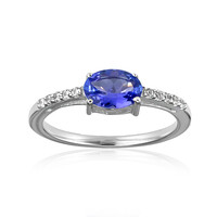 Anello in argento con Tanzanite