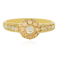 Anello in argento con Opale di Welo