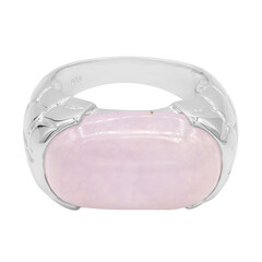 Anello in argento con Giada