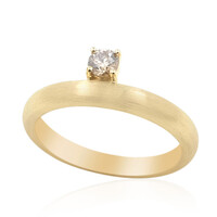 Anello in oro con Diamante Champagne d'Argyle SI2 (de Melo)