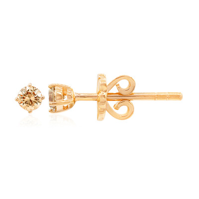 Orecchini in oro con Diamante Rose de France SI1 di Argyle (Annette)