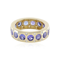 Anello in oro con Tanzanite AAA (de Melo)
