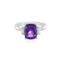 Anello in argento con Ametista Siberiana