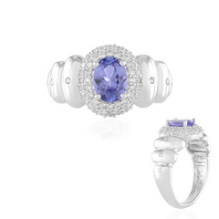 Anello in argento con Tanzanite (de Melo)