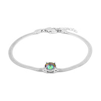 Bracciale in argento con Quarzo Mistico