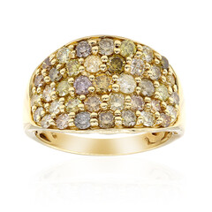 Anello in oro con Diamante Fancy SI2 (CIRARI)