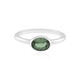 Anello in argento con Apatite Cromo