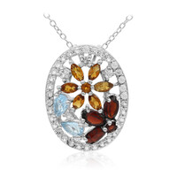 Collana in argento con Granato