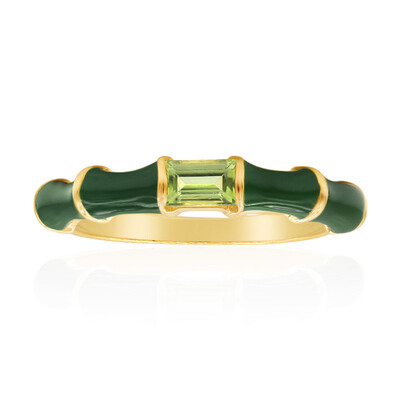 Anello in argento con Peridoto (TPC)