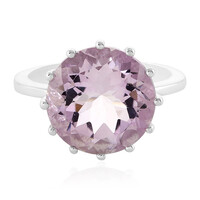 Anello in argento con Ametista Rose de France