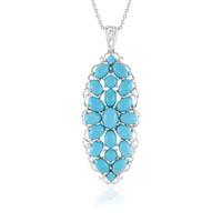 Collana in argento con Turchese Sleeping Beauty