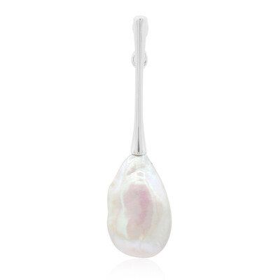 Ciondolo in argento con Perla di Acqua Dolce (TPC)