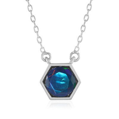 Collana in argento con Opale Mezezo
