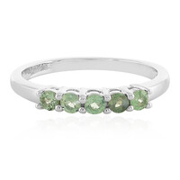 Anello in argento con Alessandrite Brasiliana