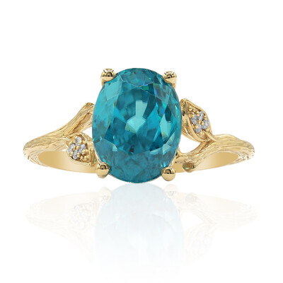 Anello in oro con Zircone Ratanakiri (Smithsonian)