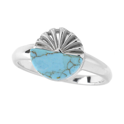 Anello in argento con Turchese (dagen)