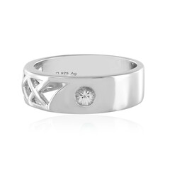 Anello in argento con Zaffiro Bianco (de Melo)