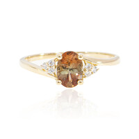 Anello in oro con Andalusite