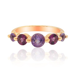 Anello in argento con Ametista