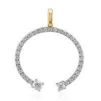 Ciondolo in oro con Diamante IF (D)