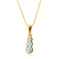 Collana in oro con Diamante SI