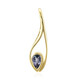 Ciondolo in oro con Tanzanite Lilla