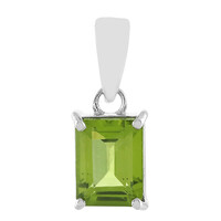 Ciondolo in argento con Peridoto