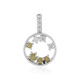 Ciondolo in oro con Diamante Giallo I2