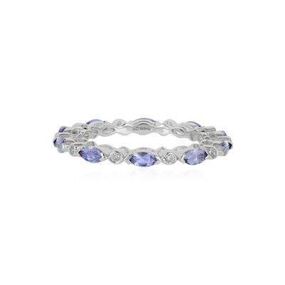 Anello in argento con Tanzanite