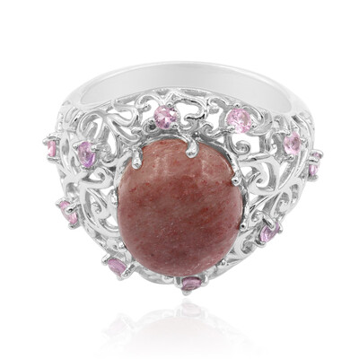 Anello in argento con Thulite