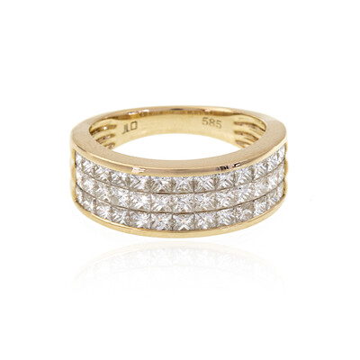 Anello in oro con Diamante Flawless (F) (LUCENT DIAMONDS)