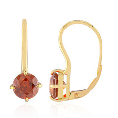 Orecchini in oro con Sfalerite spagnola