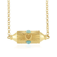 Collana in argento con Amazzonite