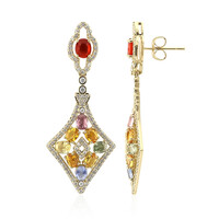 Orecchini in oro con Rubino (Adela Gold)