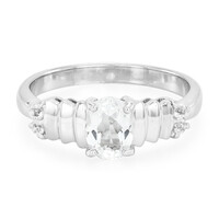 Anello in argento con Berillo Himalayano