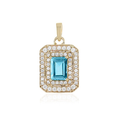 Ciondolo in oro con Zircone Ratanakiri (Adela Gold)