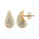 Orecchini in argento con Zircone (M de Luca)