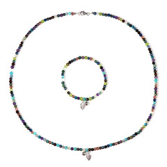 Parure in argento con Citrino (Riya)