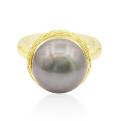 Anello in argento con Perla Tahitiana (TPC)