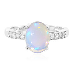 Anello in argento con Opale di Welo