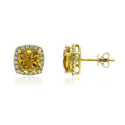 Orecchini in oro con Berillo Imperiale (AMAYANI)