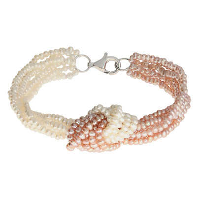 Bracciale in argento con Perla di Acqua Dolce