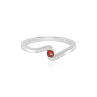Anello in argento con Rubino Tanzania