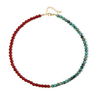 Collana in argento con Turchese Africano