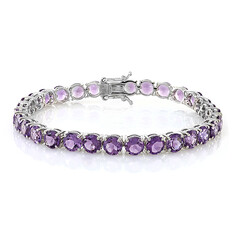 Bracciale in argento con Quarzo Azur