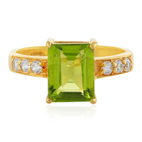 Anello in argento con Peridoto