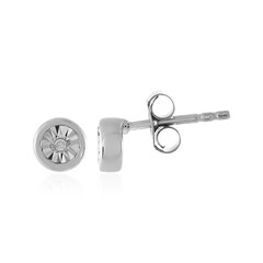 Orecchini in argento con Diamante I2 (H)