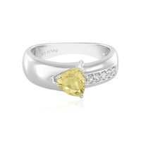 Anello in argento con Fluorite Gialla